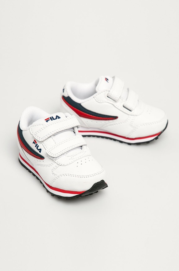 Fila - Buty dziecięce 1011080 biały SS23