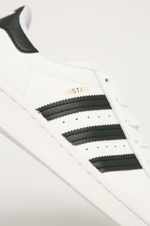 adidas Originals sneakers copii Superstar alb FU7712
