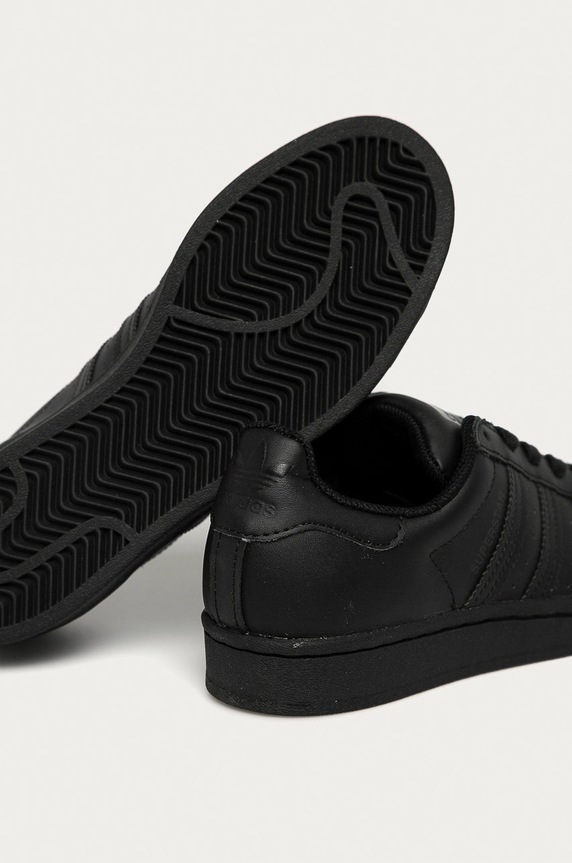 Chłopiec adidas Originals - Buty Superstar FU7713 czarny