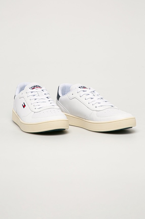 Tommy Jeans - Cipele EM0EM00573YBR bijela AW20