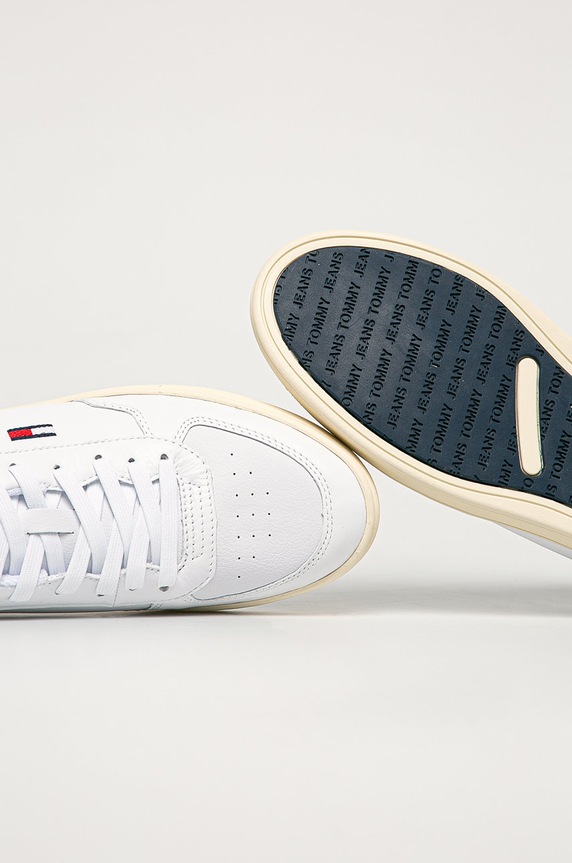 Tommy Jeans - Cipele bijela EM0EM00573YBR