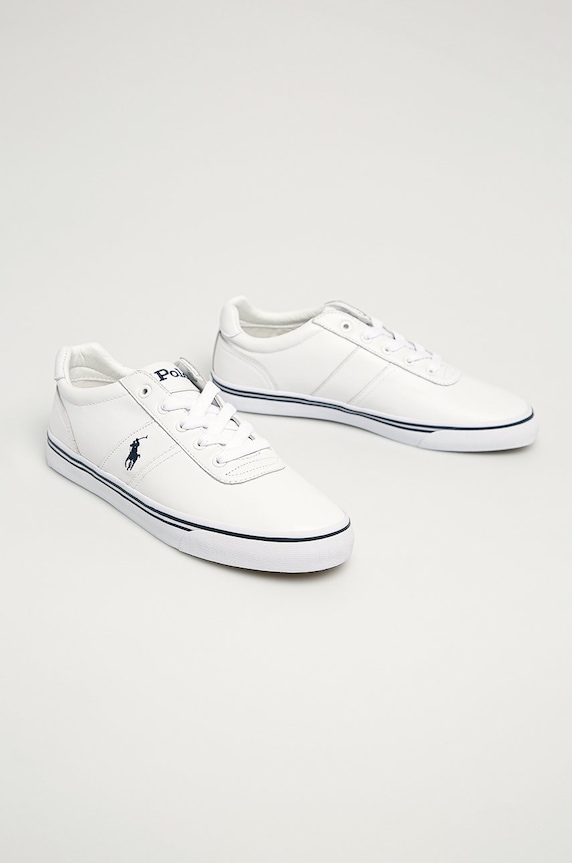 Polo Ralph Lauren - Kožená obuv 816765046002 biela AW20