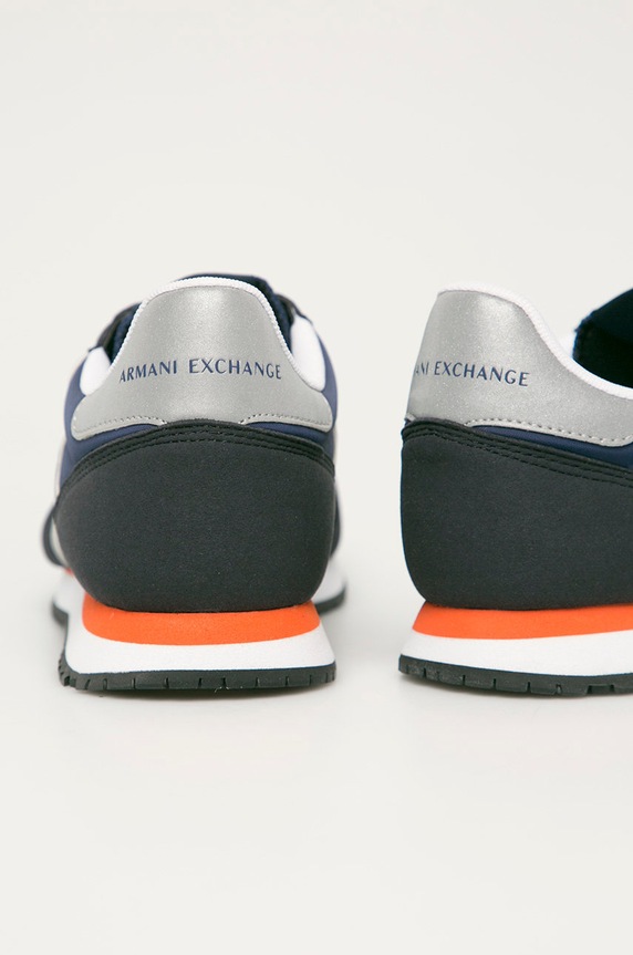 Boty Armani Exchange - Boty XUX017.XCC68 námořnická modř