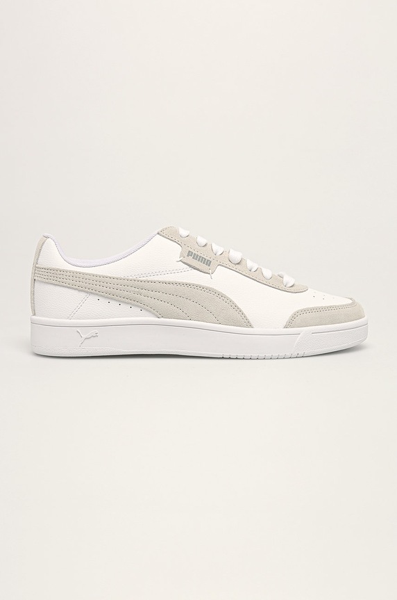 Puma - Boty Curt Legend Lo 371931 imitace kůže bílá 371931