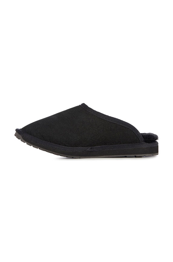 Emu Australia kapcie zamszowe Platinum Esperence czarny MP10528.BLK