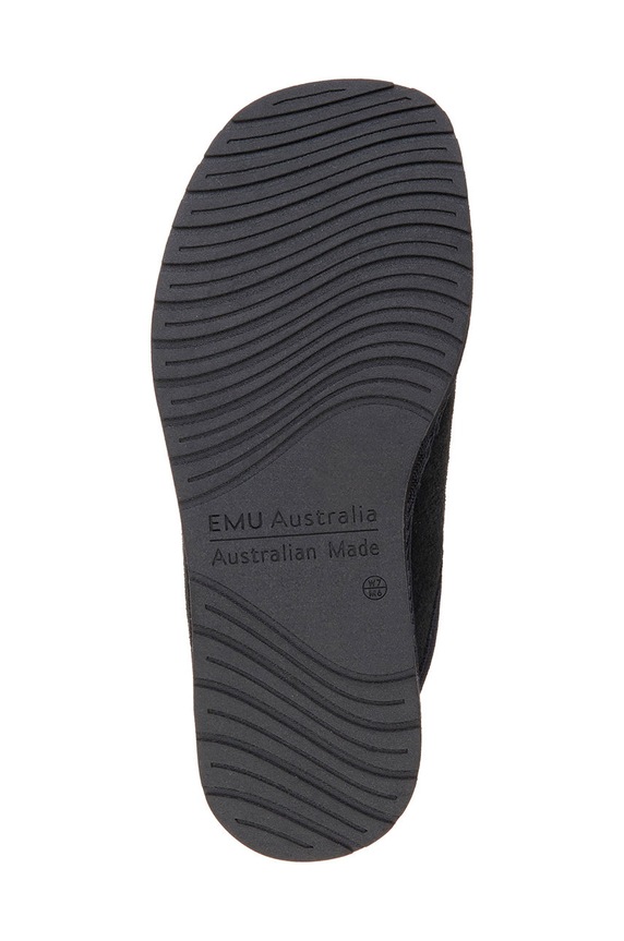 Emu Australia kapcie zamszowe Platinum Esperence MP10528.BLK