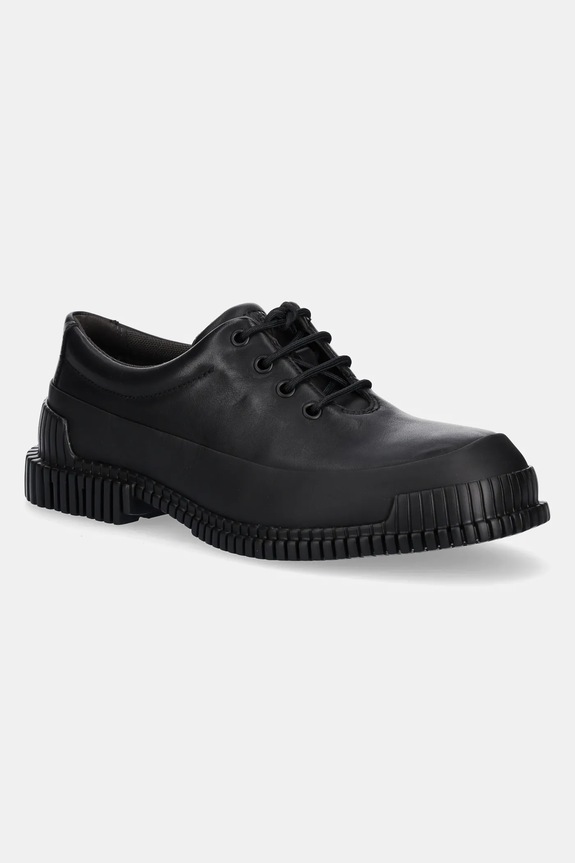 Camper scarpe in pelle Pix pelle fiore nero K100360.032