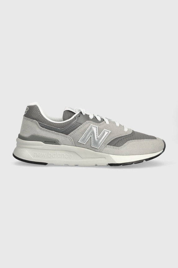 New Balance 997 Grey Silver skóra zamszowa szary CM997HCA