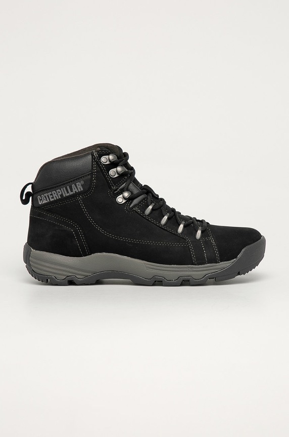 CAT Footwear - Велурени обувки Supersede с изолация черен P719133