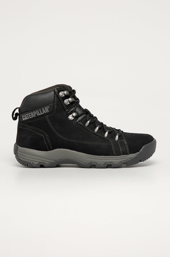 CAT Footwear - Велурени обувки Supersede с изолация черен P719133