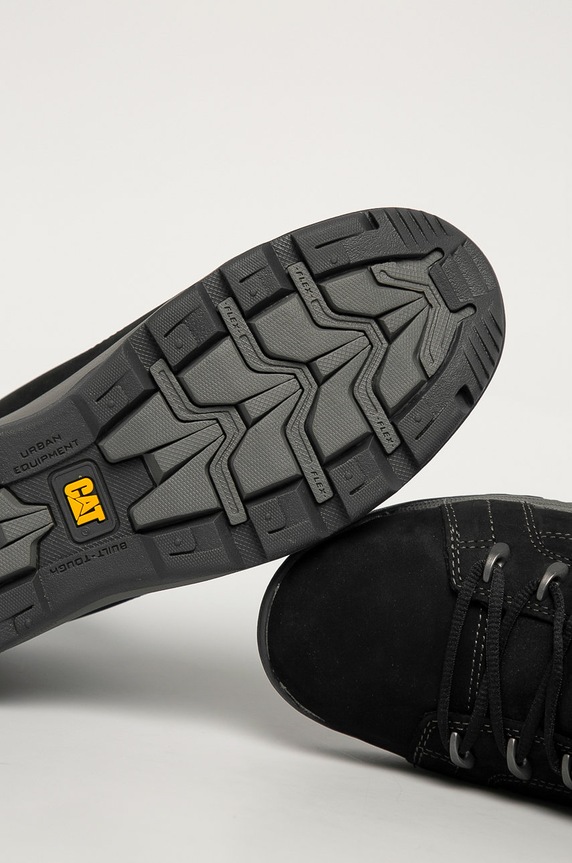 CAT Footwear - Велурени обувки Supersede черен P719133