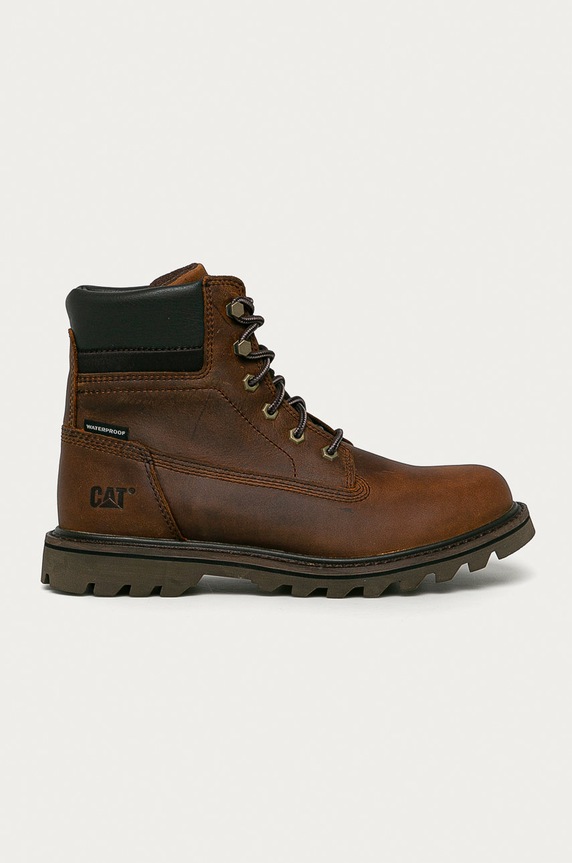 CAT Footwear ghete de piele Deplete casual maro P721722.CAT