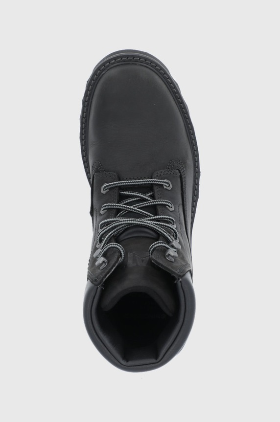 CAT Footwear bocanci de piele negru P721724.CAT