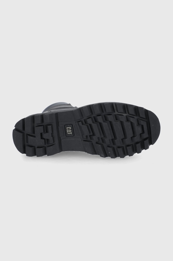 CAT Footwear bocanci de piele P721724.CAT negru