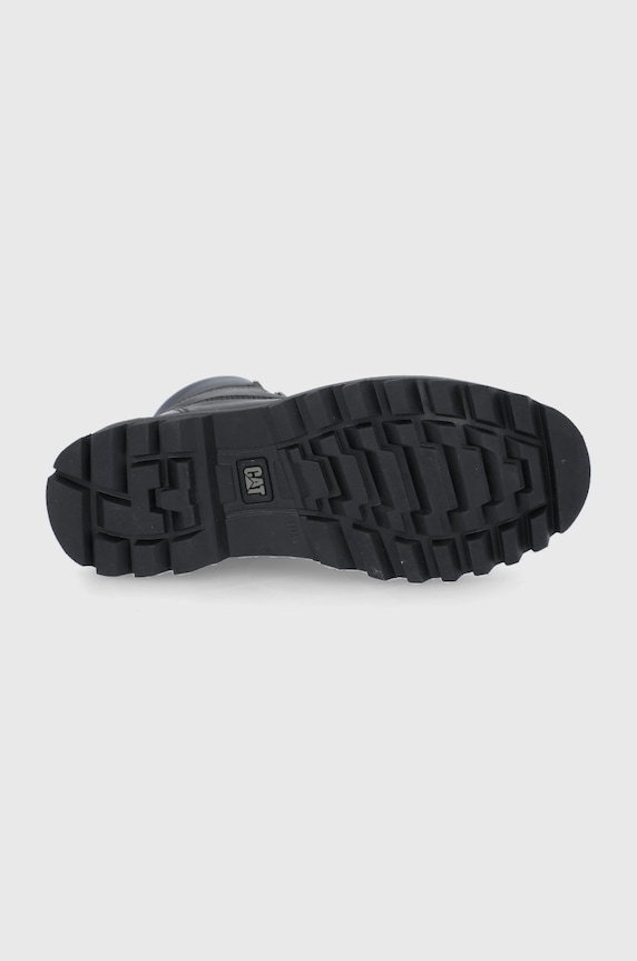 CAT Footwear bocanci de piele P721724.CAT negru