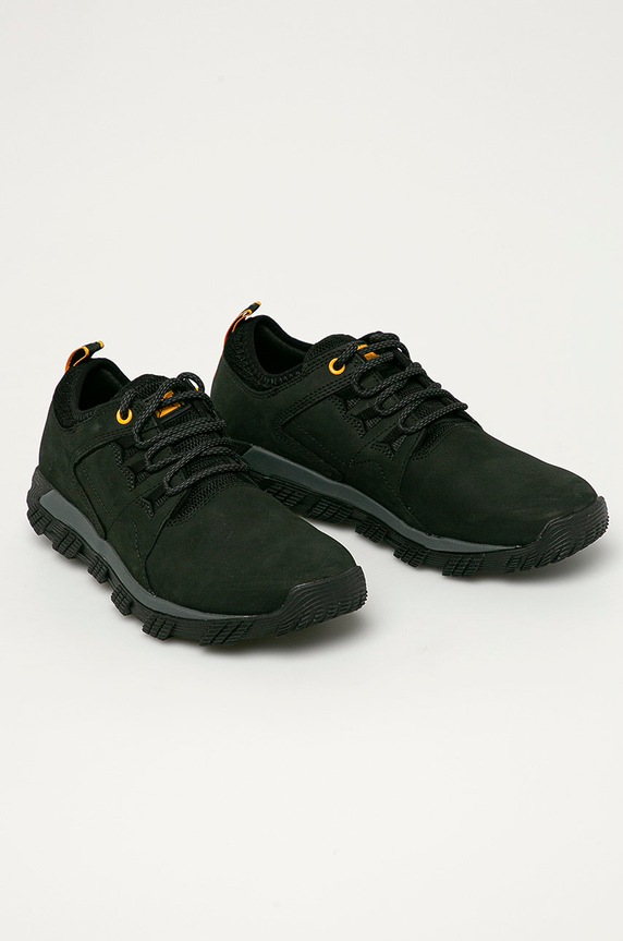 CAT Footwear - Buty skórzane Electroplate P723551 czarny SS23