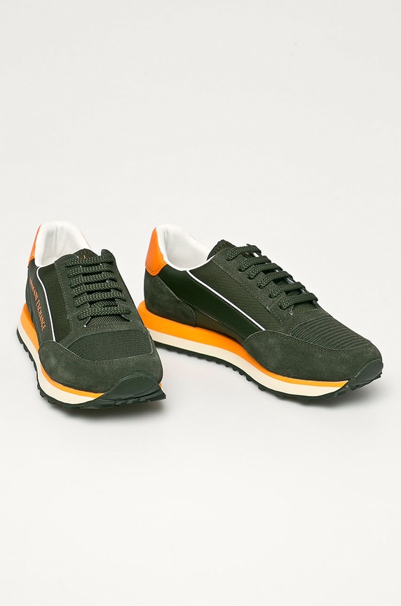 Topánky Armani Exchange XUX083.XV263 zelená AA00