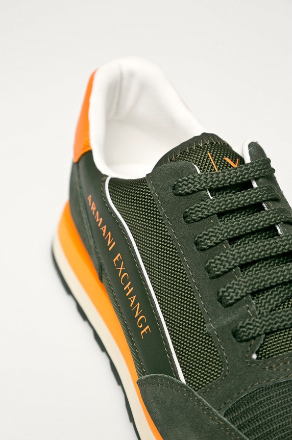 Topánky Armani Exchange XUX083.XV263 zelená