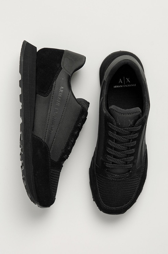 Armani Exchange – Buty XUX083.XV263 czarny