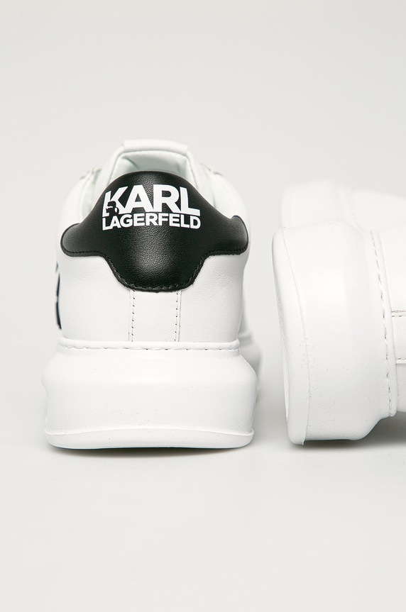 Obuwie Karl Lagerfeld - Buty skórzane KL52530.011 KL52530.011 biały