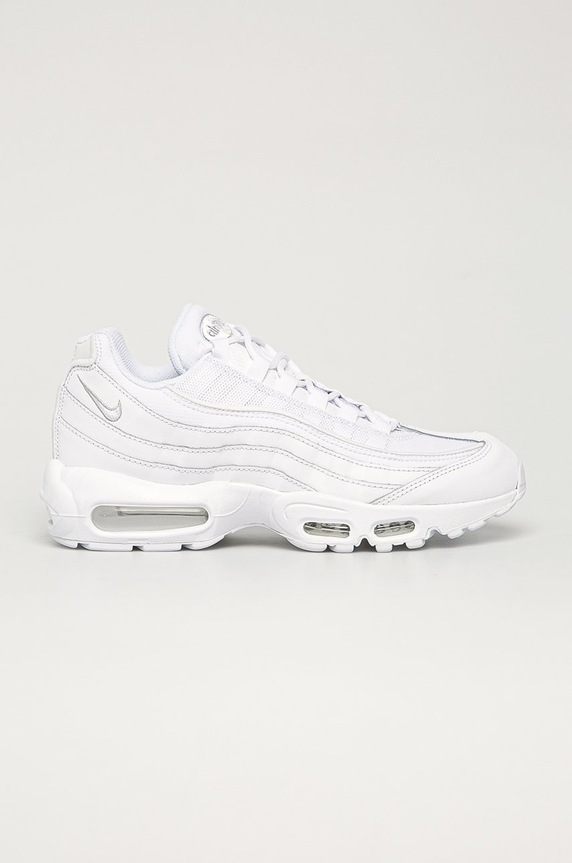 Nike Sportswear - Buty Air Max 95 Essential tekstylny biały CT1268