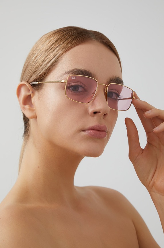Ray-Ban - Okulary RB3669 złoty 0RB3669.001/Q3.55