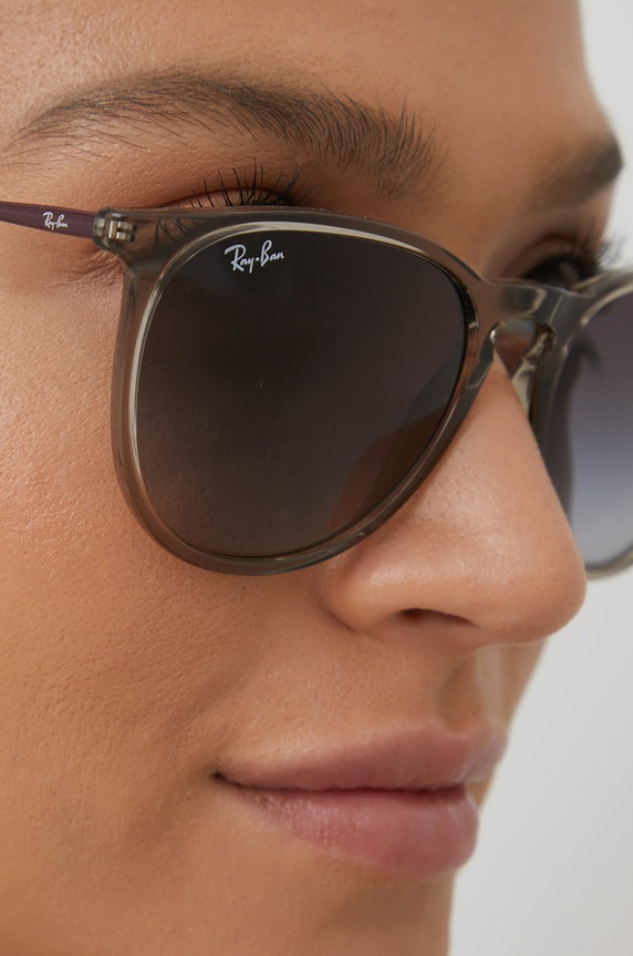 Ray-Ban – Okulary ERIKA 0RB4171.65138G.54 szary