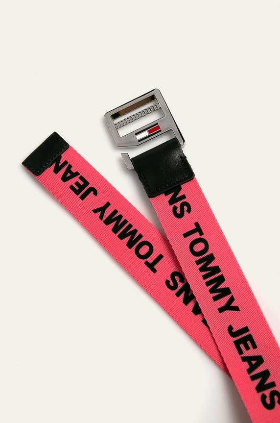 Tommy Jeans - Pasek AW0AW08593 AW0AW08593 różowy AW20
