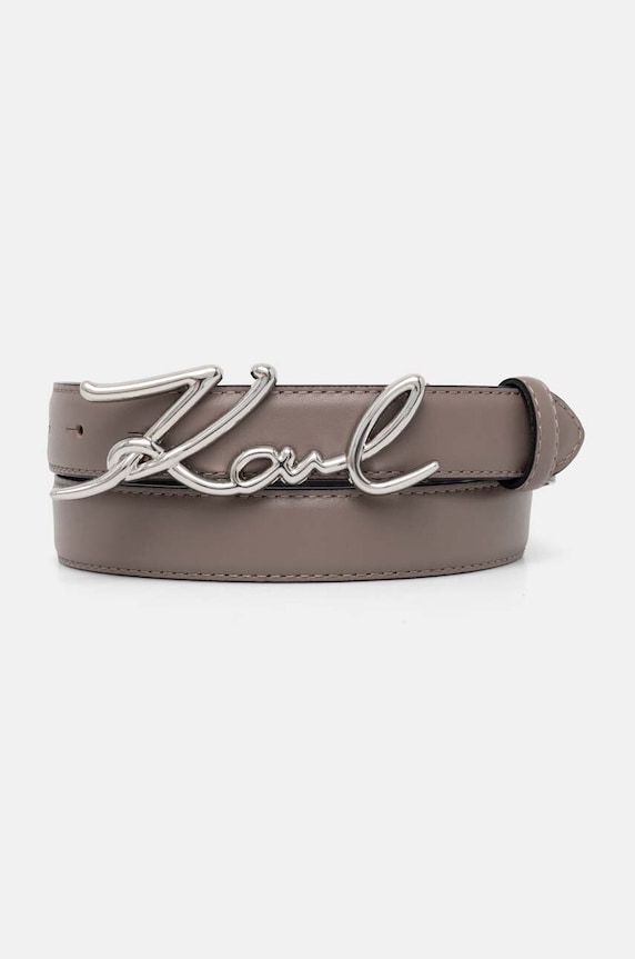 Pásek Karl Lagerfeld béžová 205W3103