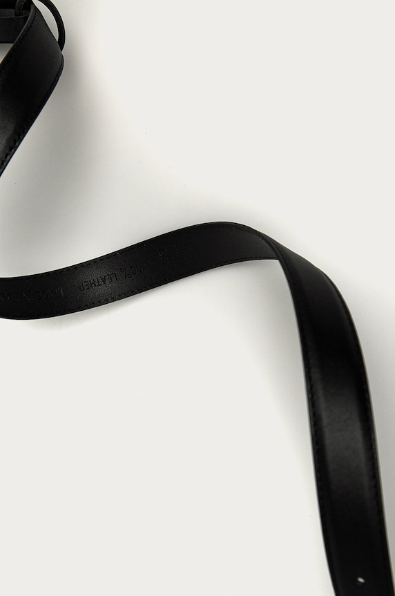 Karl Lagerfeld - Curea de piele 205W3103 negru AA00