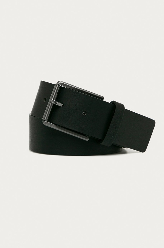 Calvin Klein - Bőr öv fekete K50K505448