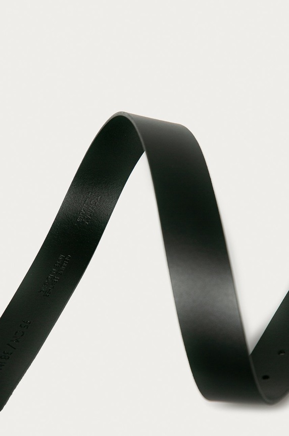 Accesorii Tommy Jeans - Curea de piele AM0AM06663 negru