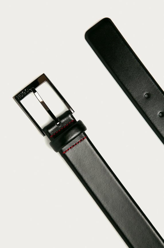 HUGO cintura in pelle 50385731 nero AA00