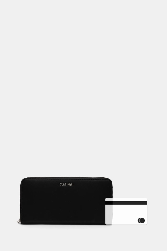 Calvin Klein - Портфейл K60K606698 черен