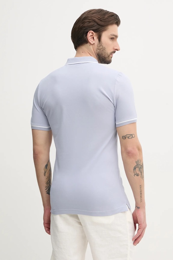 Îmbrăcăminte Calvin Klein Jeans tricou polo J30J315603 albastru