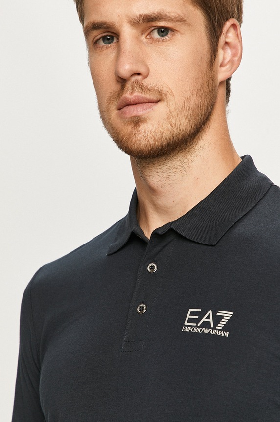 EA7 Emporio Armani - Longsleeve 8NPF05.PJM5Z granatowy 8NPF05.PJM5Z