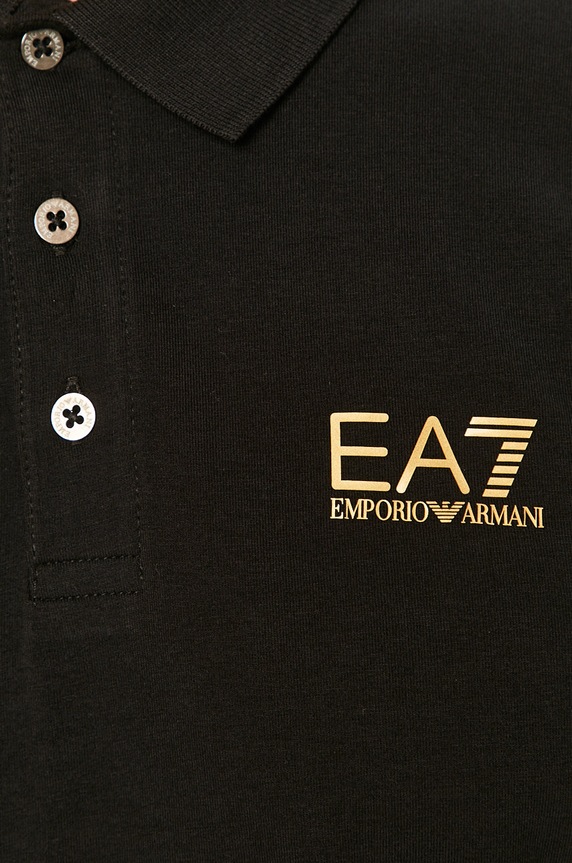 EA7 Emporio Armani - Tričko s dlhým rukávom 8NPF05.PJM5Z čierna
