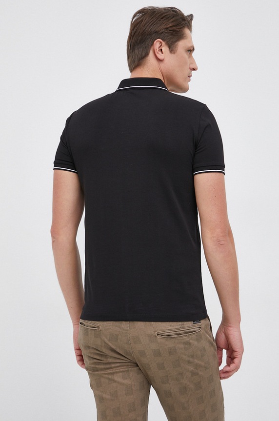 Ruházat Armani Exchange poló 8NZF71.ZJH2Z fekete