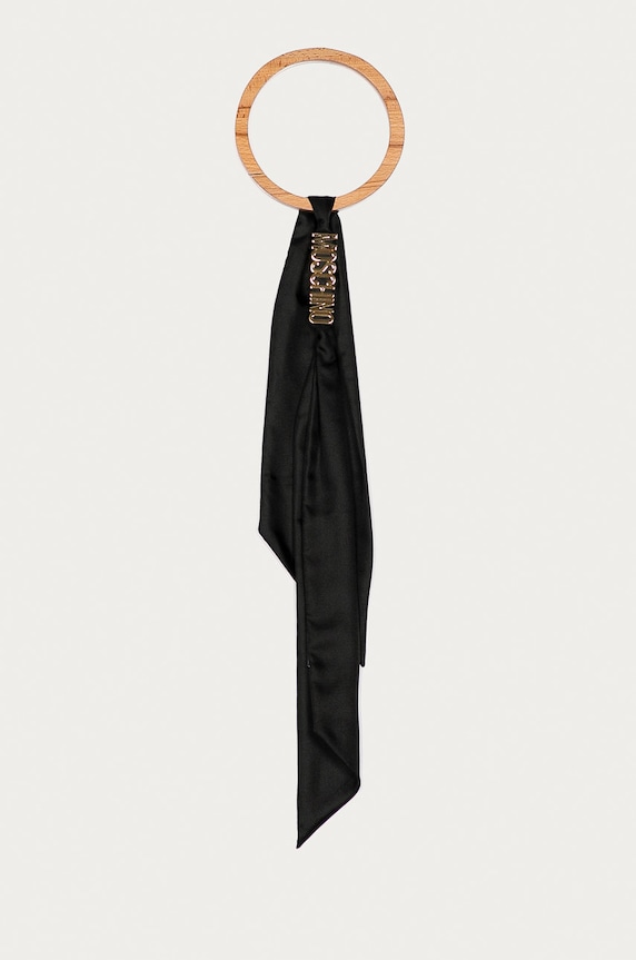 Moschino - Esarfa M2414.03015 negru AW20