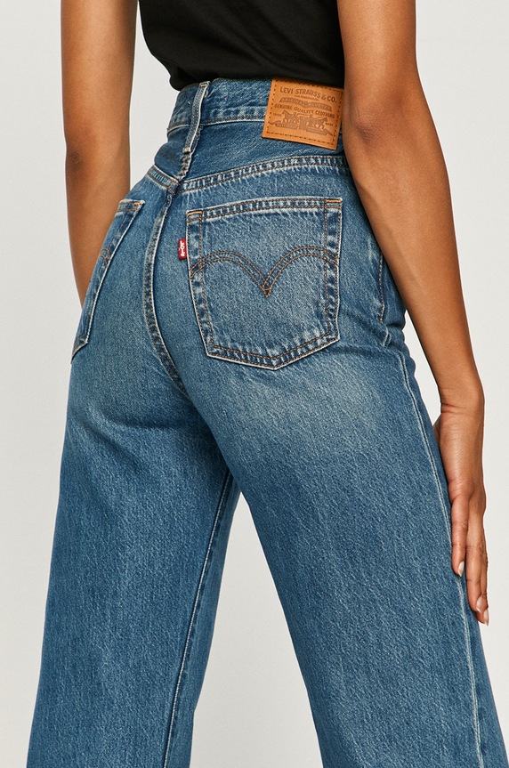Levi's - Jeansi Ribcage albastru 72693.0056