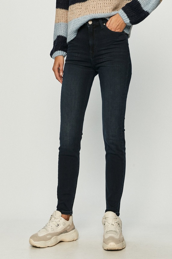Lee - Jeansy Scarlett High granatowy L626PHQS