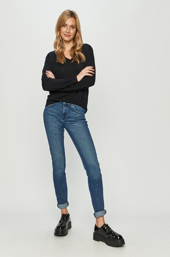 Wrangler - Jeansy 615 W28KTX17T niebieski AA00