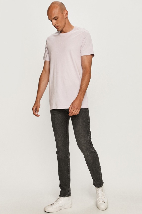 Levi's - Jeansy 512 28833.0651 szary AW20
