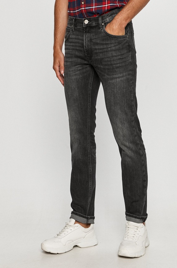 Lee - Jeansy Daren Zip Fly szary L707PYCB