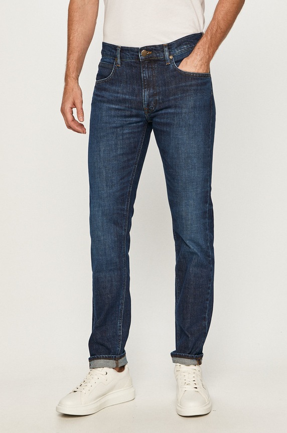 Lee - Jeansy Daren Zip Fly niebieski L707KNDD