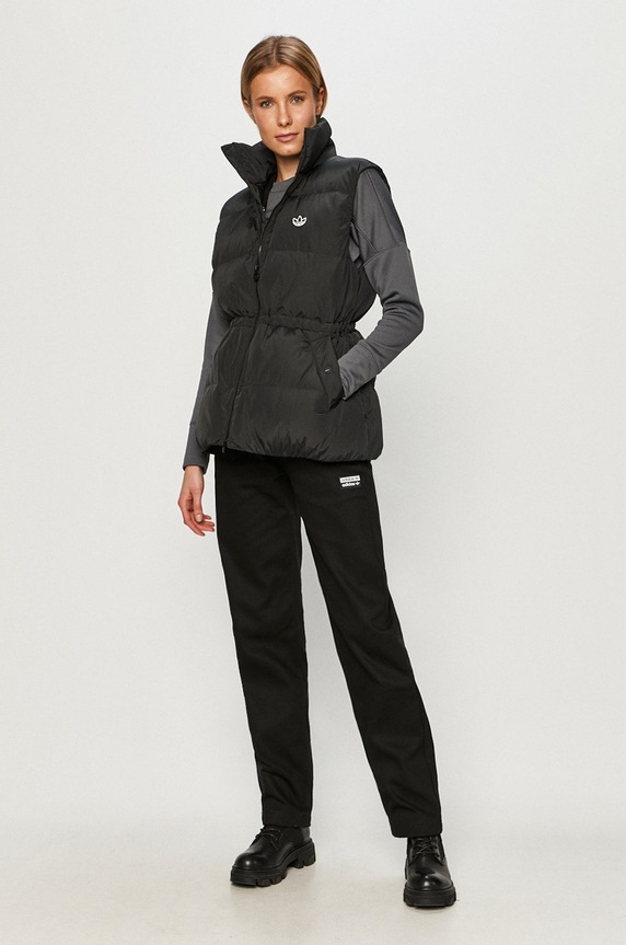 adidas Originals - Ogrodniczki GD3877 GD3877 czarny AW20