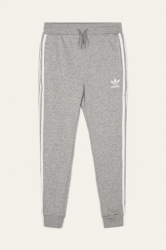 adidas Originals - Gyerek nadrág 128-164 cm GD2705 aplikációval szürke GD2705
