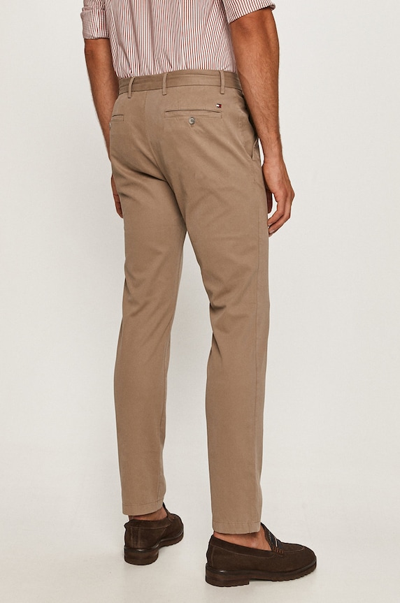 Oblečení Tommy Hilfiger - Kalhoty MW0MW13827 béžová