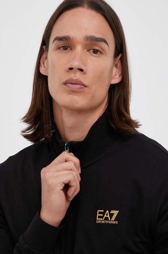 EA7 Emporio Armani dres bawełniany 8NPV51.PJ05Z czarny