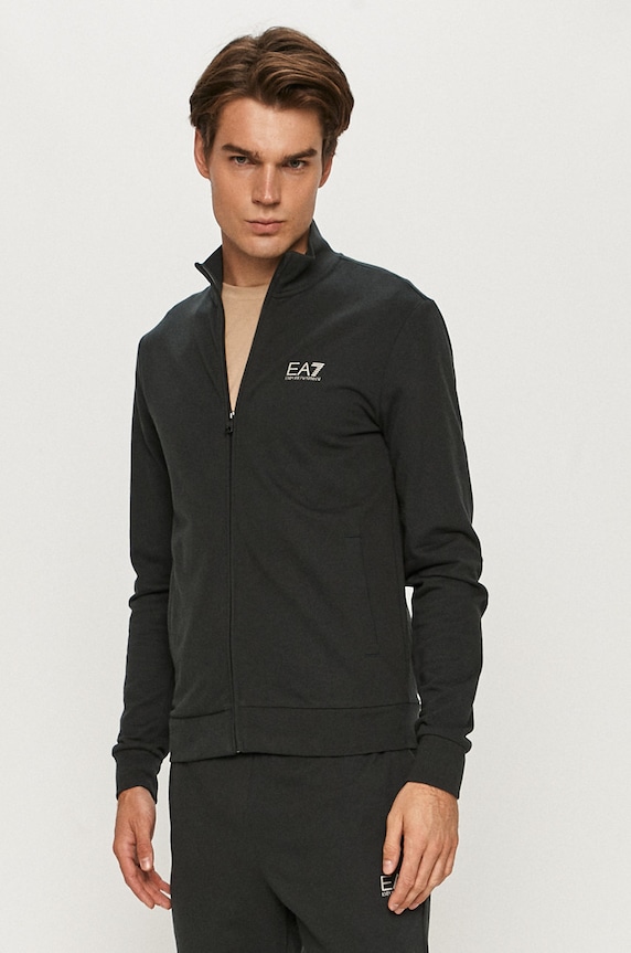 EA7 Emporio Armani dres bawełniany 8NPV51.PJ05Z granatowy SS24